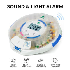JULOS audio-visual alerts clearly signal reminders for timely dosing.