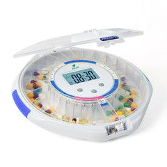 JULOS compact table-top design fits on counters or nightstands.