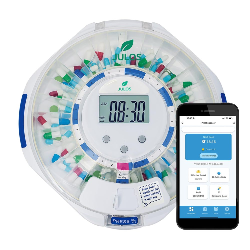 JULOS senior-friendly design with easy one-touch access and security.