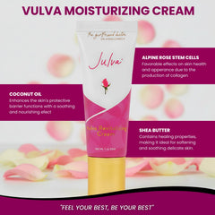 Julva uses coconut oil to nourish delicate external skin