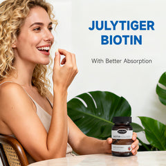 julytiegr hair-skin-nails tablets suggest daily beauty-support routine.