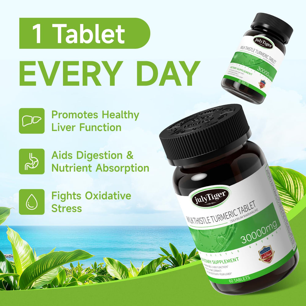 Julytiger artichoke extract detail highlights digestive and liver wellness support