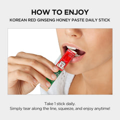 JUNG KWAN JANG 500mg ginseng per stick nutritional info