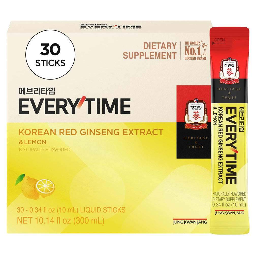 Jung Kwan Jang Everytime lemon stick pack for on the go energy