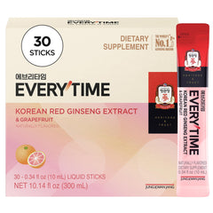 Jung Kwan Jang Everytime red ginseng stick 1000mg with grapefruit for daily energy