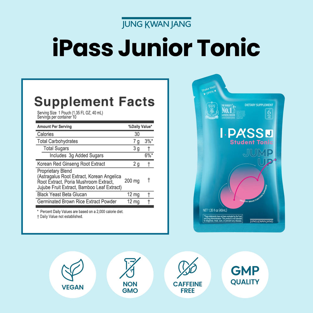 Daily-use scene with JungKwanJang i-Pass Junior pouch in a morning routine.