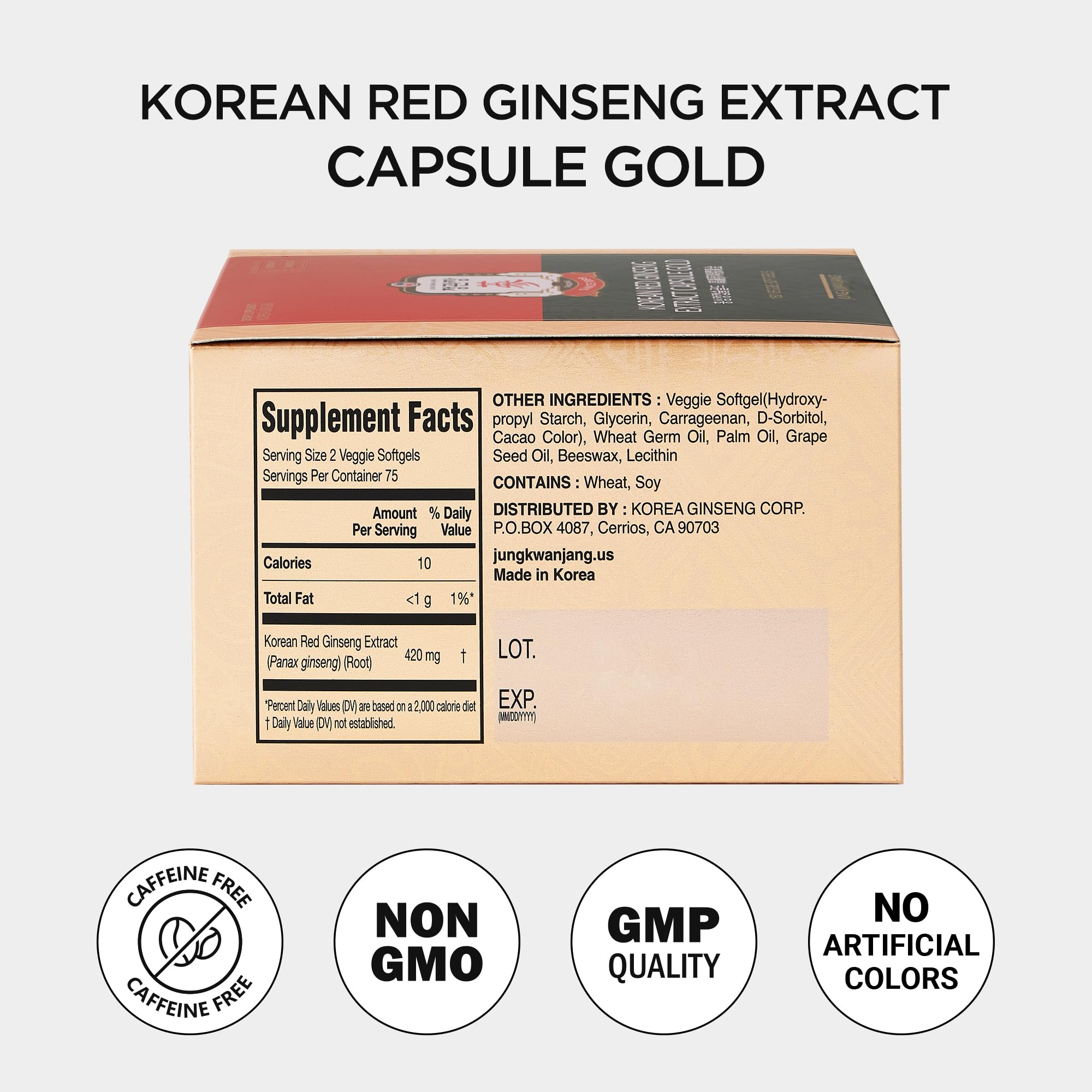 JUNG KWAN JANG gift-ready packaging embodies premium wellness