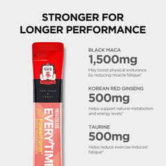 Taurine enriched PowerForm supports mid workout stamina.