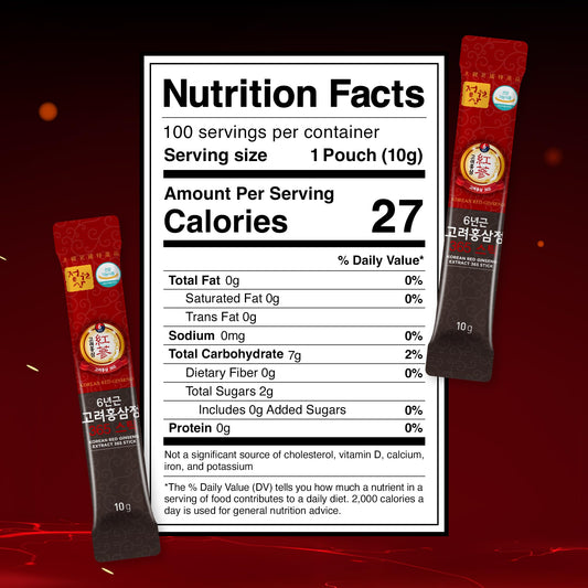 JUNGWONSAM 365-stick close-up highlights authentic ginseng flavor.