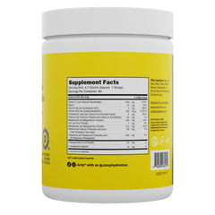 JUNP Lemonade electrolytes glass with water showing quick mix and refreshing flavor