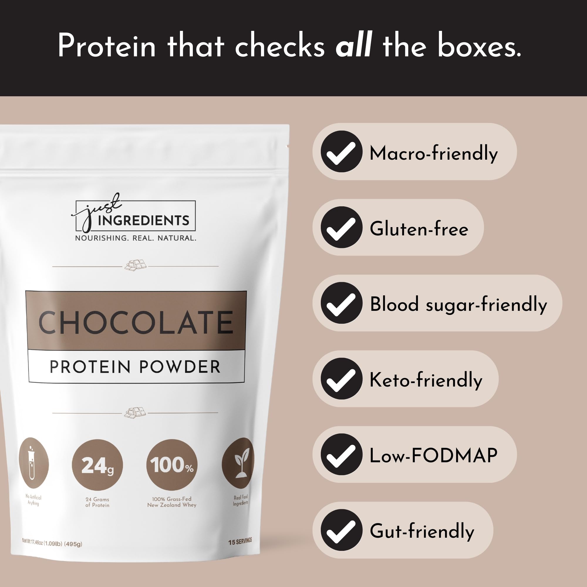 Baking with JUST INGREDIENTS protein powder to make healthy snacks