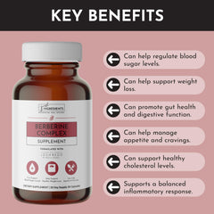 JUST INGREDIENTS Berberine Chromax icon indicating chromium picolinate support