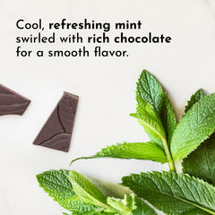 Just Ingredients collagen-rich bone broth protein mint chocolate ingredients panel
