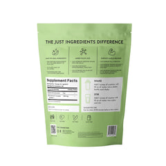 Just Ingredients Creatine Monohydrate powder dissolves easily in water for smooth mixing.