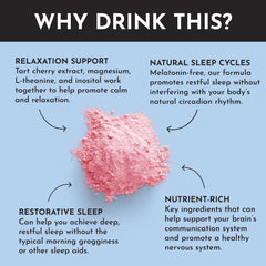 JUST INGREDIENTS Monk fruit and stevia-sweetened bedtime drink mix