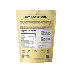 JUST INGREDIENTS Lemon Ginger Probiotic Complex stick dissolving in water demonstrates convenient daily use.