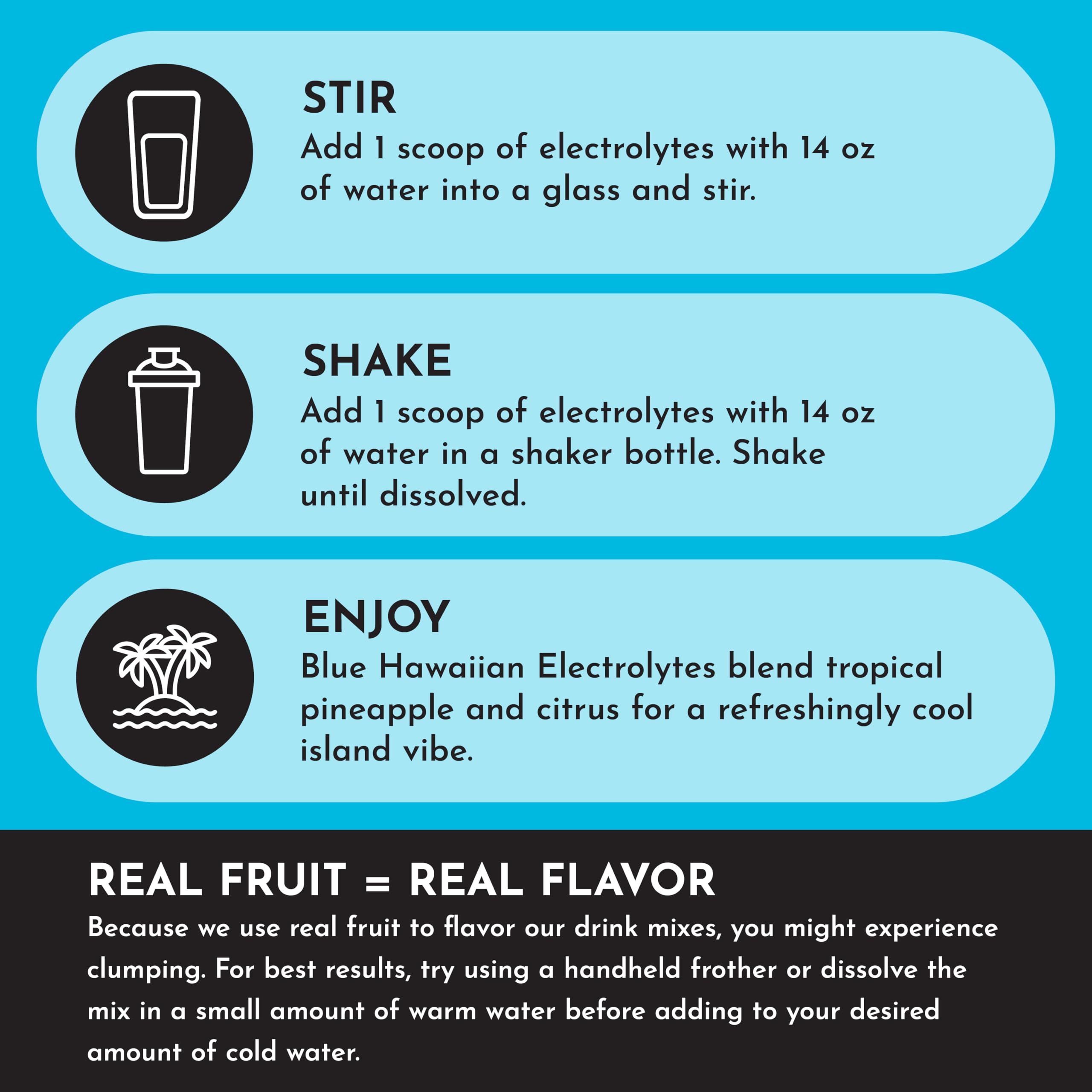 JUST INGREDIENTS lifestyle shot shows on-the-go hydration for active days.