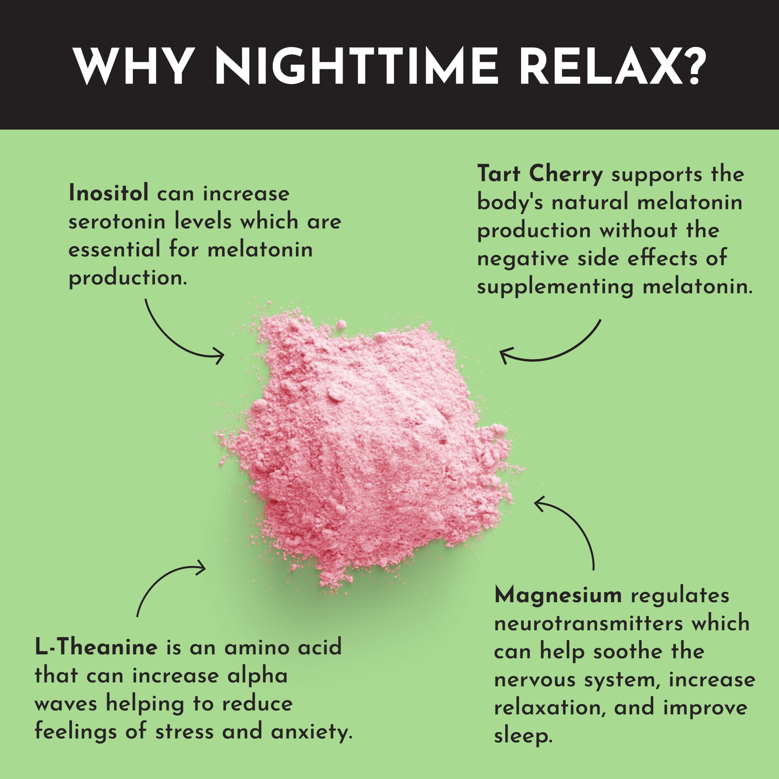 JUST INGREDIENTS Organic strawberry shows fresh fruit flavor behind the powder