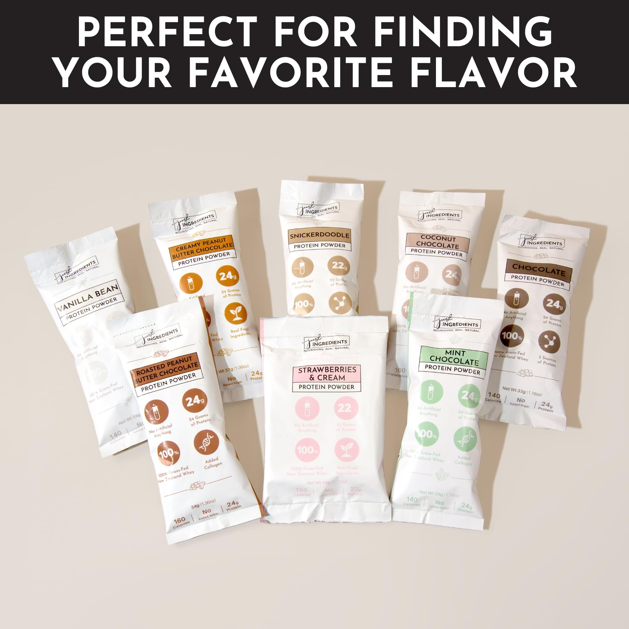 JUST INGREDIENTS baking ideas using protein powder for healthier snacks