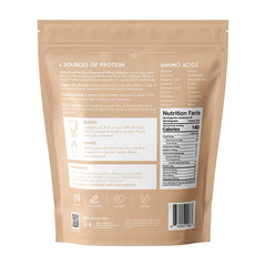 JUST INGREDIENTS Snickerdoodle protein powder scoop ready to measure complete protein