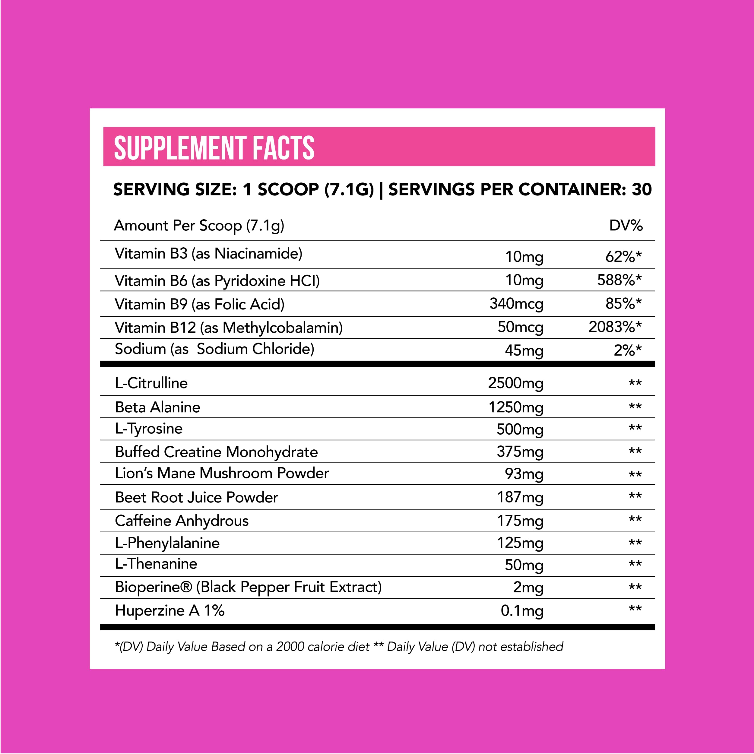 Just Move Fruit Punch Energy Rush scoop for precise portioning before workouts
