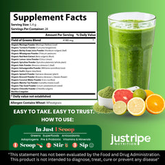 Scoop with Field of Greens for a quick greens boost.