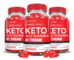 Justified Laboratories Keto Crave Gummies 3-Pack on-the-go snack with keto support