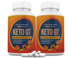 Justified Laboratories Keto GT bottle front highlights convenient daily keto support.