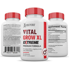 Justified Laboratories Vital Grow XL Extreme packaging display for convenient access