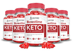 Justified Laboratories Boostline Keto ACV Gummies bottle for daily wellness