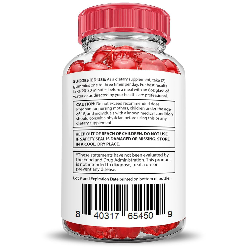 Justified Laboratories Boostline Keto ACV nutrition-label with 1000 mg ACV per serving