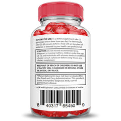 Justified Laboratories Boostline Keto ACV nutrition-label with 1000 mg ACV per serving
