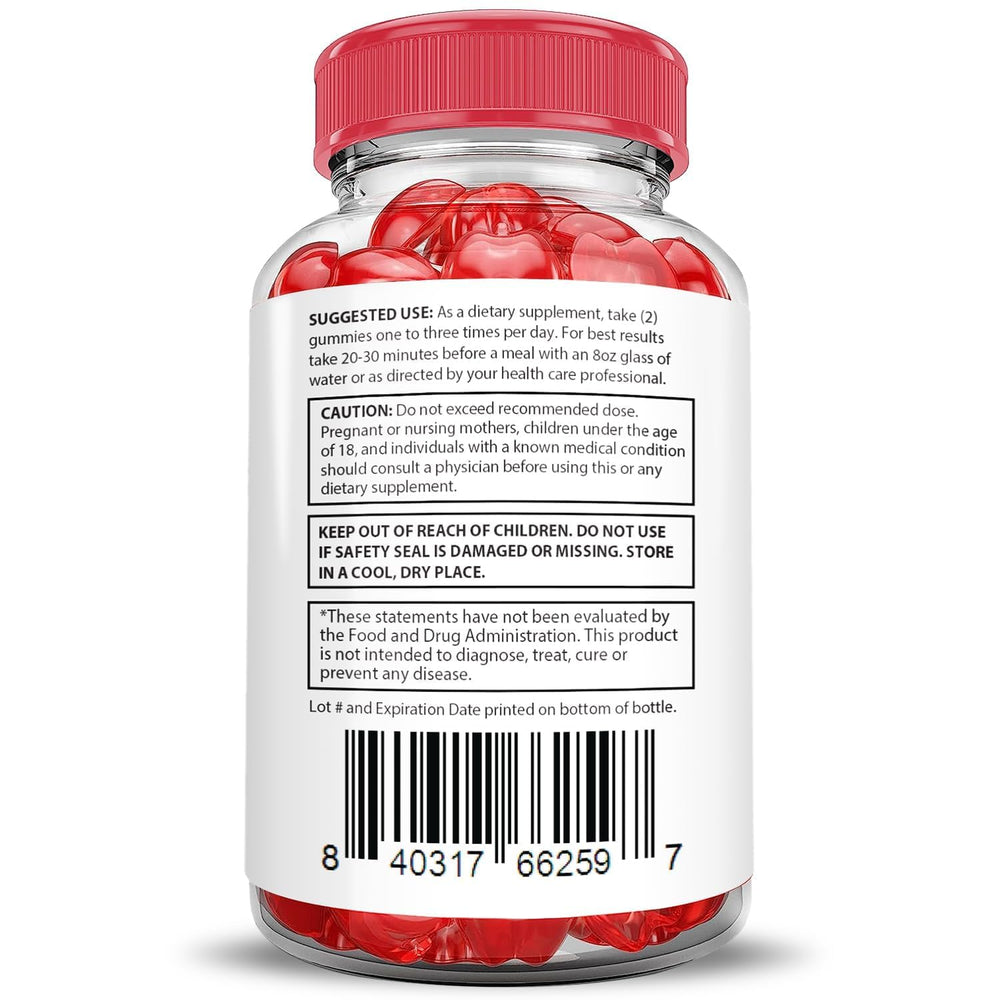 Justified Laboratories Destiny Keto ACV Gummies Extreme pectin-based texture packaging