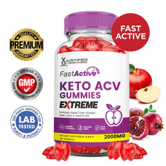 Justified Laboratories beet-juice-powder swirl gummies texture and flavor boost for keto snacking.