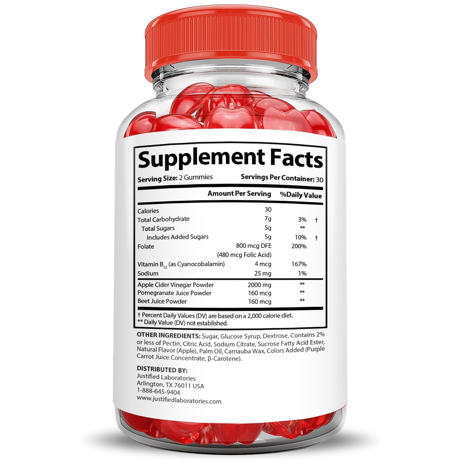 Justified Laboratories Ignite Keto ACV Gummies 2-pack emphasizes value and routine