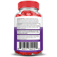 Justified Labs Keto Glow ACV Gummies daily-use serving image.