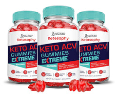 Justified Laboratories Ketosophy Extreme gummies packaging for convenient daily use.