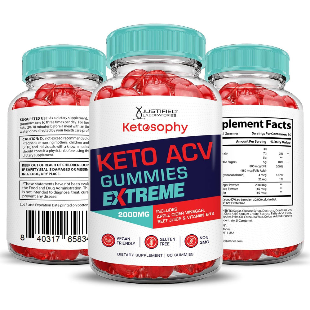 Ketosophy gummies third-party tested in a GMP facility for quality.