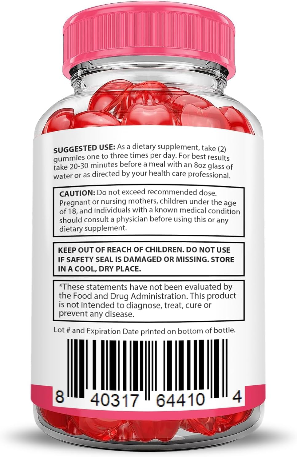 Justified Laboratories Liberty Bites Keto ACV Gummies seven-pack display on store shelf.