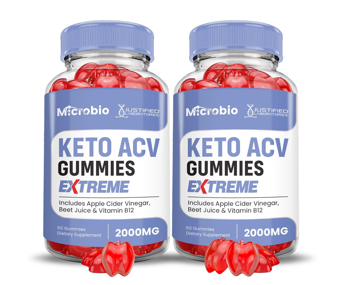 Justified Laboratories Microbio Keto ACV Gummies pack shot supports a convenient daily routine.