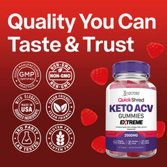 Justified Laboratories Quick Shred gummies B12 and folate highlight energy support