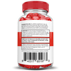 Justified Laboratories Rapid Lean Keto ACV Gummies with B12 for energy support.