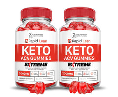 Justified Laboratories Rapid Lean Keto ACV Gummies bottle for daily keto support.