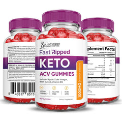 Third-party testing and GMP badge on Justified Laboratories label