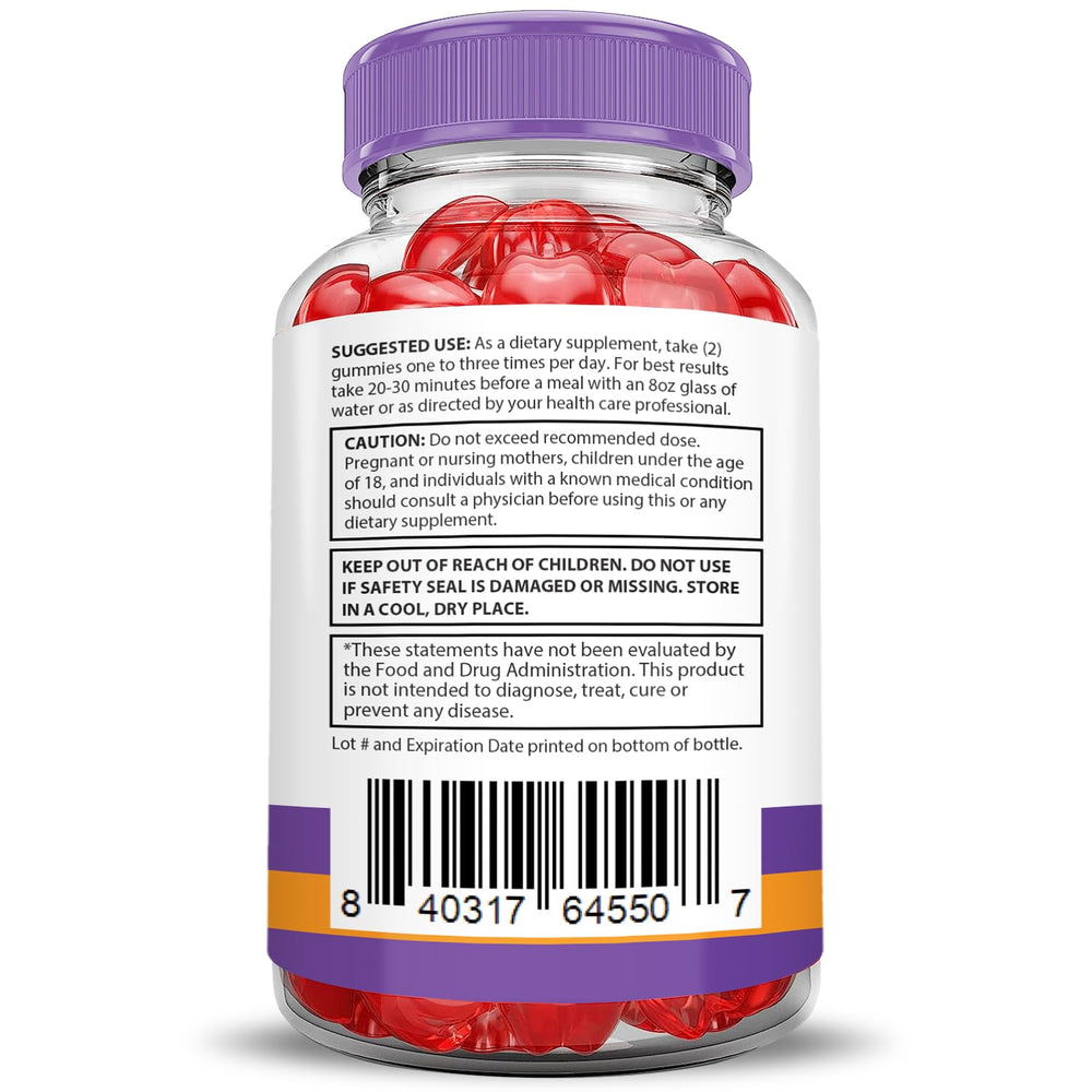 Justified Labs Turbo Ripped Keto ACV Gummies apple cider vinegar for daily intake