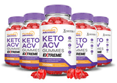 Justified Labs Turbo Ripped Keto ACV Gummies close-up showing chewy daily wellness bites
