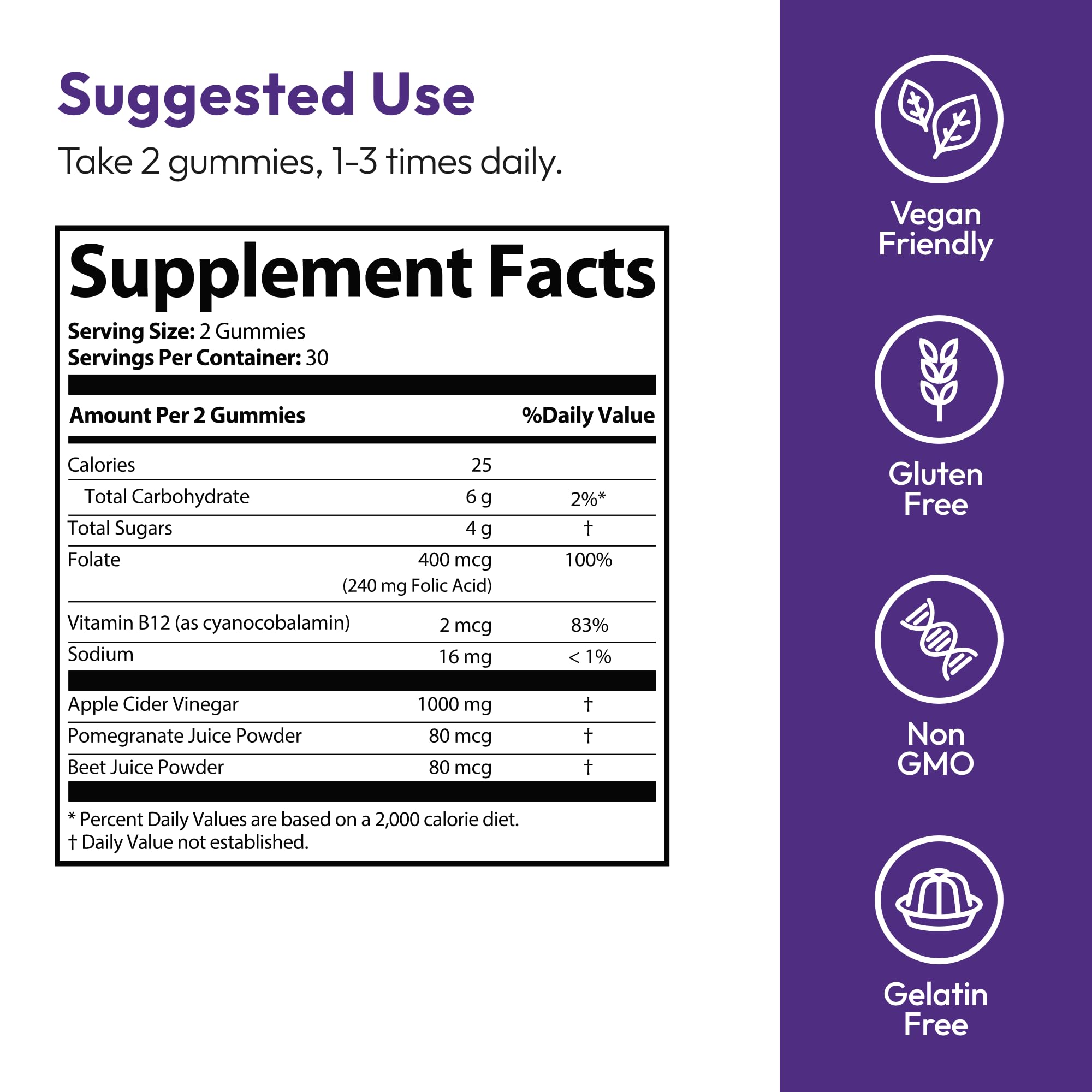 Justified Laboratories Ultra Quick Keto ACV gummies packaging and box design