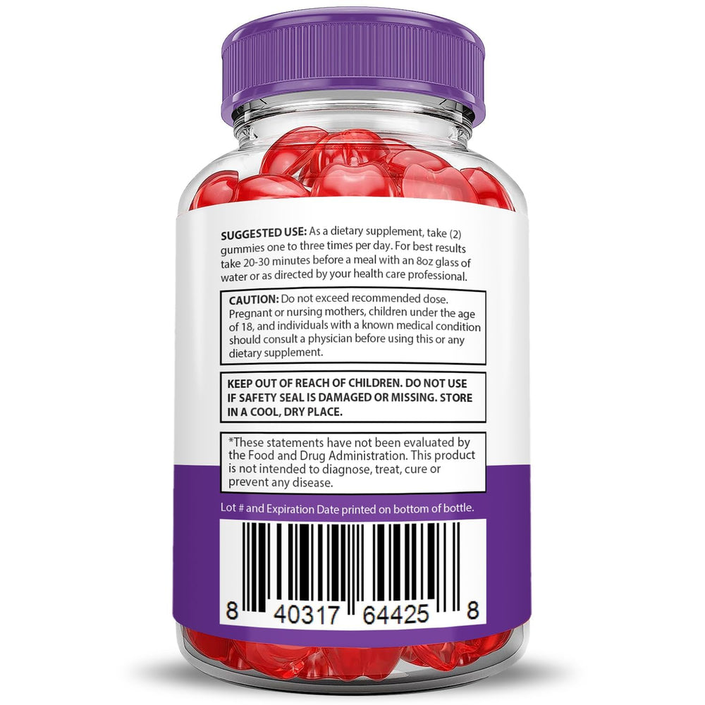Justified Laboratories Ultra Quick Keto ACV Gummies vegan non-GMO gluten-free formulation