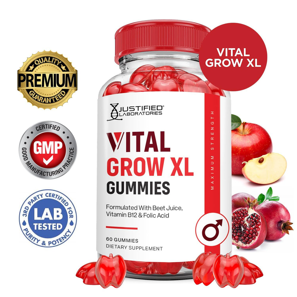Justified Laboratories Vital Grow XL beet juice powder closeup for natural color and nutrition.